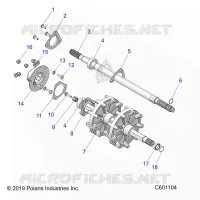 DRIVE TRAIN, JACKSHAFT AND ALBERO DI TRASMISSIONE