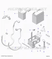 ELETTRICO, BATTERY/BOX AND CABLES