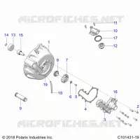 ENGINE, SISTEMA DI RAFFREDDAMENTO AND WATER PUMP