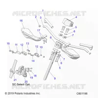 STERZO SUPERIORE &amp; MANUBRIO ASM.