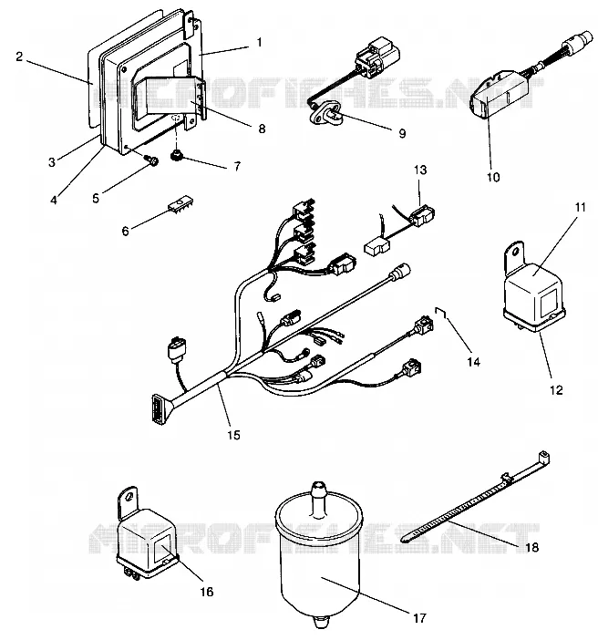 RICAMBI EFI RXL 0940768 AND RXL TOURING 0940869 (4925062506049A)