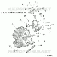 ENGINE, PRESA D'ARIA MANIFOLD