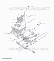 TRASMISSIONE, MAIN GEARCASE MOUNTING