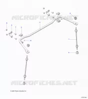 SUSPENSION, REAR BARRA DI STABILIZZAZIONE