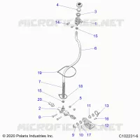 BRAKES, BRAKE PEDAL AND CILINDRO PRINCIPALE