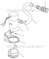 POMPA DI SENTINA SL 780 B964087 and Intl. SL 780 I964087 (4935523552B009)