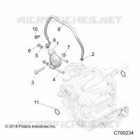 DRIVE TRAIN, MAIN SCATOLA INGRANAGGI MONTAGGIO