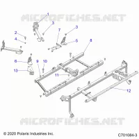 CHASSIS, MAIN TELAIO MOUNTS