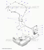 SISTEMA DI ALIMENTAZIONE CARBURANTE, LINES, EVAP