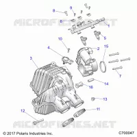 ENGINE, PRESA D'ARIA MANIFOLD