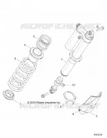 SOSPENSIONE POSTERIORE SHOCK MOUNTING