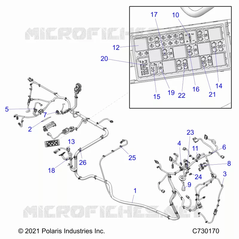 ELETTRICO, WIRE HARNESS