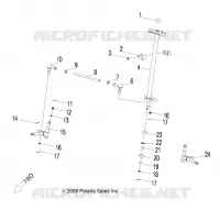 STERZO POST and TIE ROD ASM.