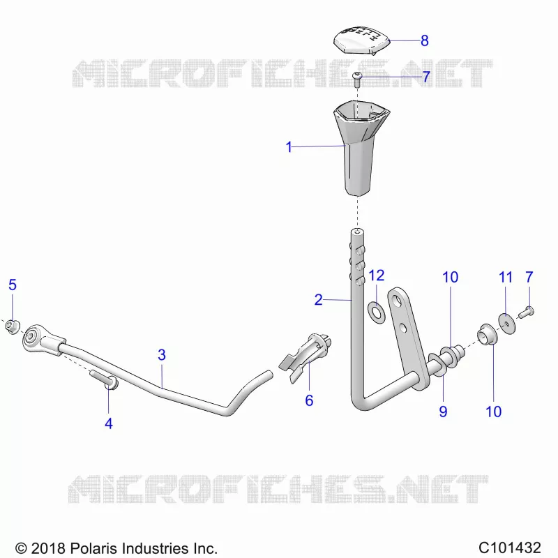 DRIVE TRAIN, SELETTORE DI MARCIA