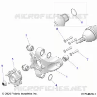 SUSPENSION, PORTAPACCHI POSTERIORE AND HUB