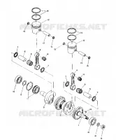 PISTON AND ALBERO MOTORE (TRAIL) (4910941094034A)