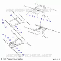 SOSPENSIONE POSTERIORE CONTROL ARMS