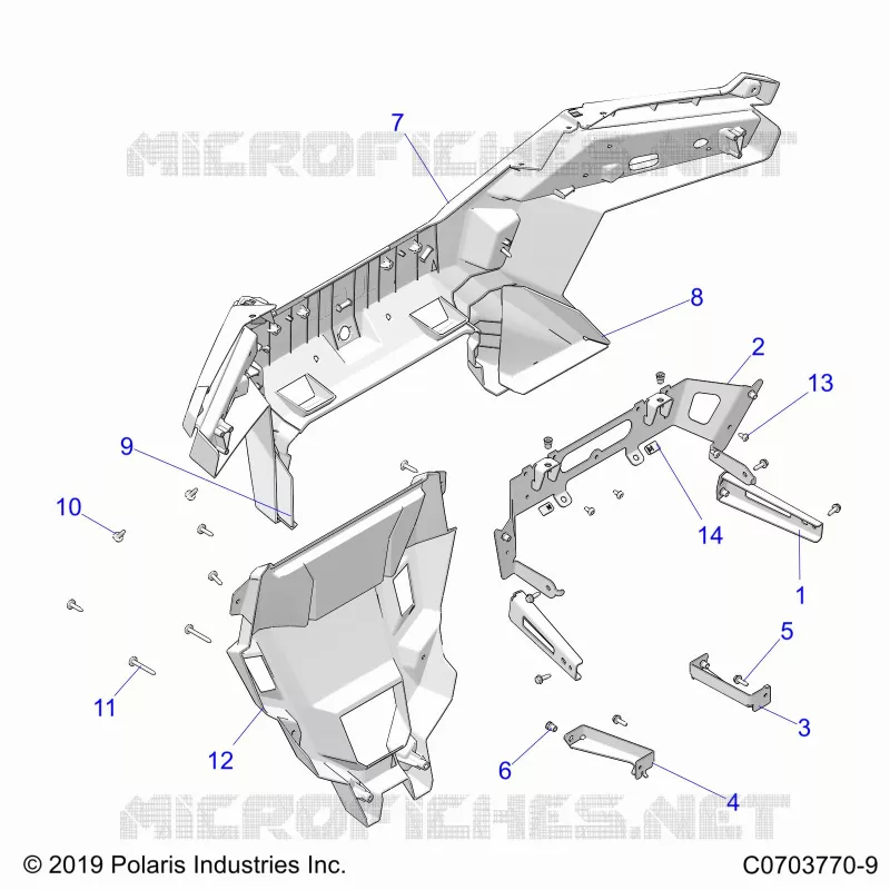 CARROZZERIA POSTERIORE BUMPER