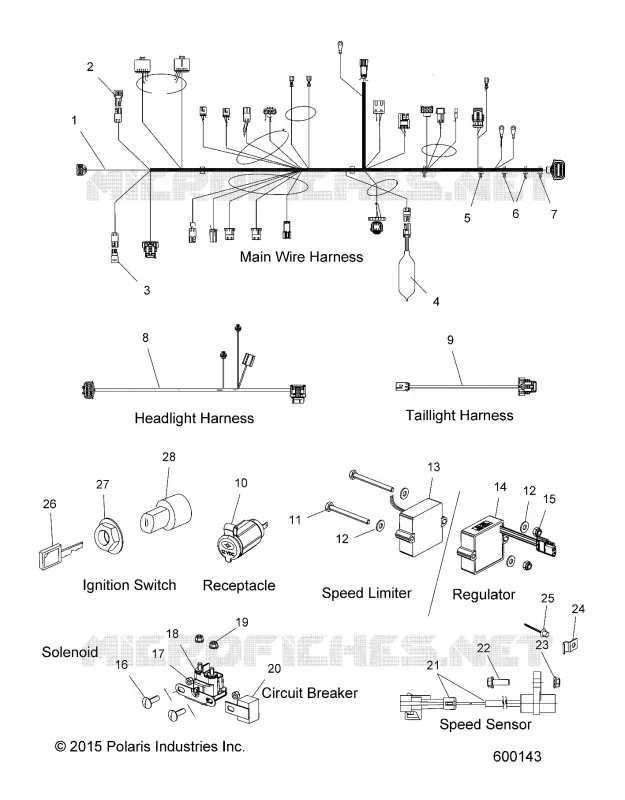 ELETTRICO, WIRE HARNESSES AND COMPONENTS