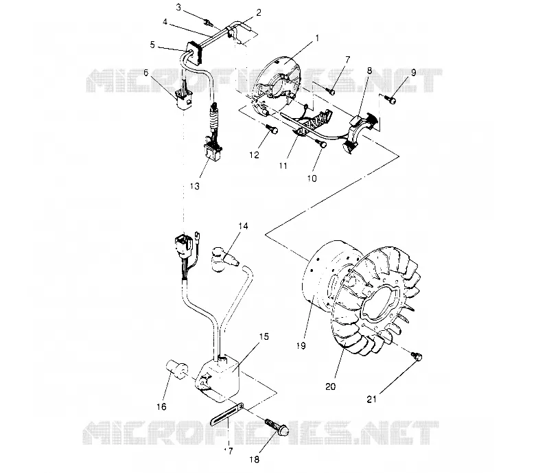 MAGNETO ASSEMBLY STARLITE 0953427 (4928902890D006)