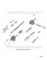 DRIVE TRAIN, PRINCIPALE SCATOLA INGRANAGGI INTERNALS