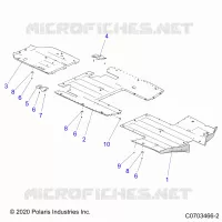 CHASSIS, SCIARED PLATES