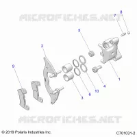 FRENO ANTERIORE CALIPER