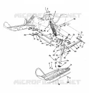 SOSPENSIONI ANTERIORI and SCIARE 500 SP/500 SKS (4921262126017A)