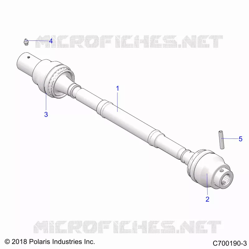 TRASMISSIONE, FRONT PROP SHAFT