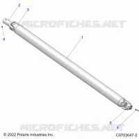 TRASMISSIONE, PROP SHAFT,FRONT