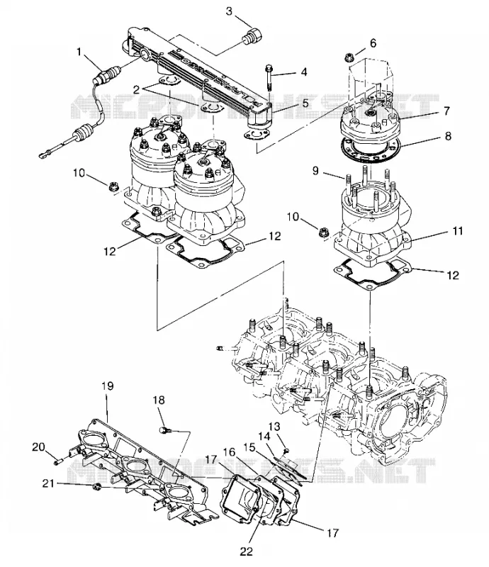 CILINDRO   COLLETTORE SLT 750 B954170 (4930563056C001)