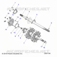 DRIVE TRAIN, JACKSHAFT AND ALBERO DI TRASMISSIONE