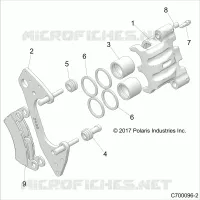 FRENO ANTERIORE CALIPER