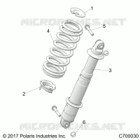 SOSPENSIONE POSTERIORE SHOCK MOUNTING