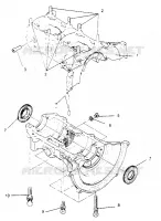 CARTER ASSEMBLY WIDETRAK GT 0952061 and  EUROPEAN WIDETRAK GT E952061 (4928962896C008)