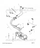 SISTEMA DI ALIMENTAZIONE CARBURANTE, RAIL, LINES AND THROTTLE BODY