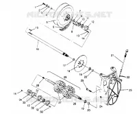 TRASMISSIONE ASSEMBLY  TRAIL 0952761, TRAIL DELUXE 0952262,   and EUROPEAN T (4928862886B013)