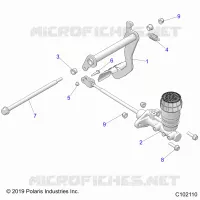 BRAKES, PEDAL AND CILINDRO PRINCIPALE MOUNTING