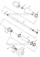 SISTEMA DI GUIDA HURRICANE B964466 and Intl. HURRICANE I964466 (4935733573B002)