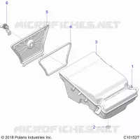 STORAGE BOX, REAR