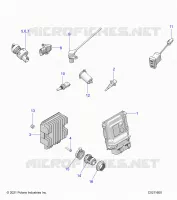ELETTRICO, SWITCHES, SENSORS, ECU AND CONTROL MODULES