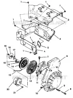 VENTILATORE HOUSING   AUTOAVVOLGENTE ASSEMBLY TRAIL DELUXE E940262 (49273827380035)