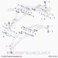 SOSPENSIONI ANTERIORI A-ARM MOUNTING