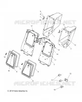 IMMAGAZZINAMENTO COMPARTMENTS, REAR