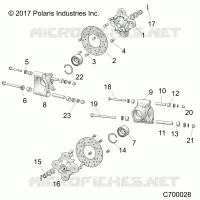 SUSPENSION, PORTAPACCHI POSTERIORE