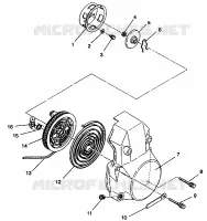 AUTOAVVOLGENTE ASSEMBLY 500 EFI 0942774 and  EFI SKS 0942574 (49274127410041)