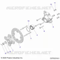 SUSPENSION, PORTAPACCHI POSTERIORE