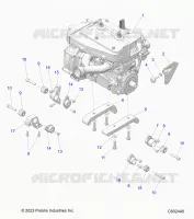 MOTORE, MOUNTING &amp; LONG BLOCK