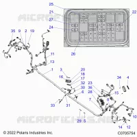 ELETTRICO, WIRE HARNESS, CHASSIS