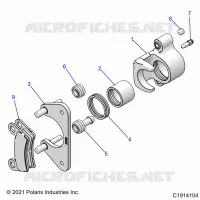 BRAKES, PINZA POSTERIORE